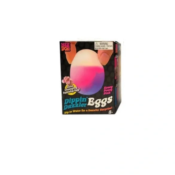 NeeDoh Dippin' Dazzler Eggs TikTok Viral!! Smooth Sunrise - Picture 3 of 7